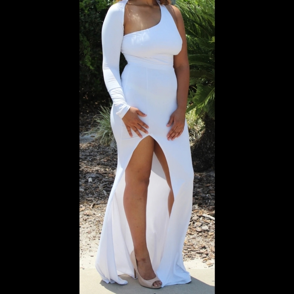 Sexy One Shoulder mermaid dress